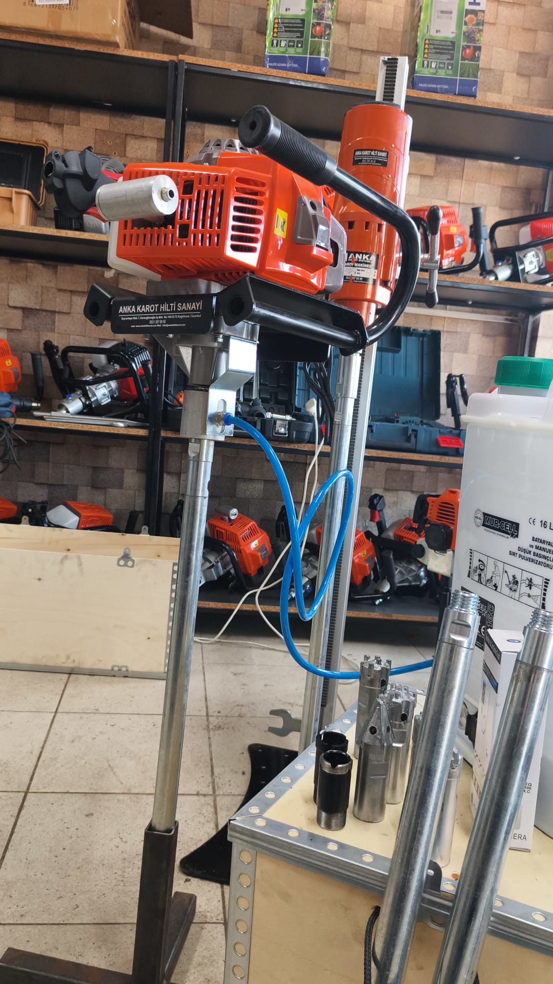 5,5 Redüktörlü El Karot Makinesi